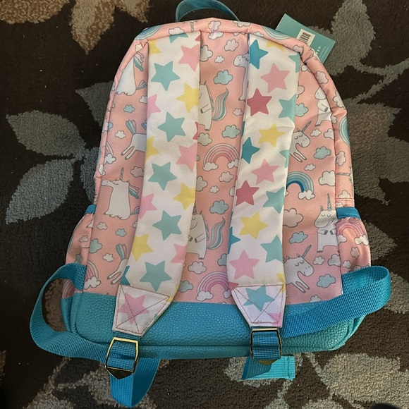 NWT posh peanut backpack unicorn 🦄 with stars ✨ - Picture 2 of 13
